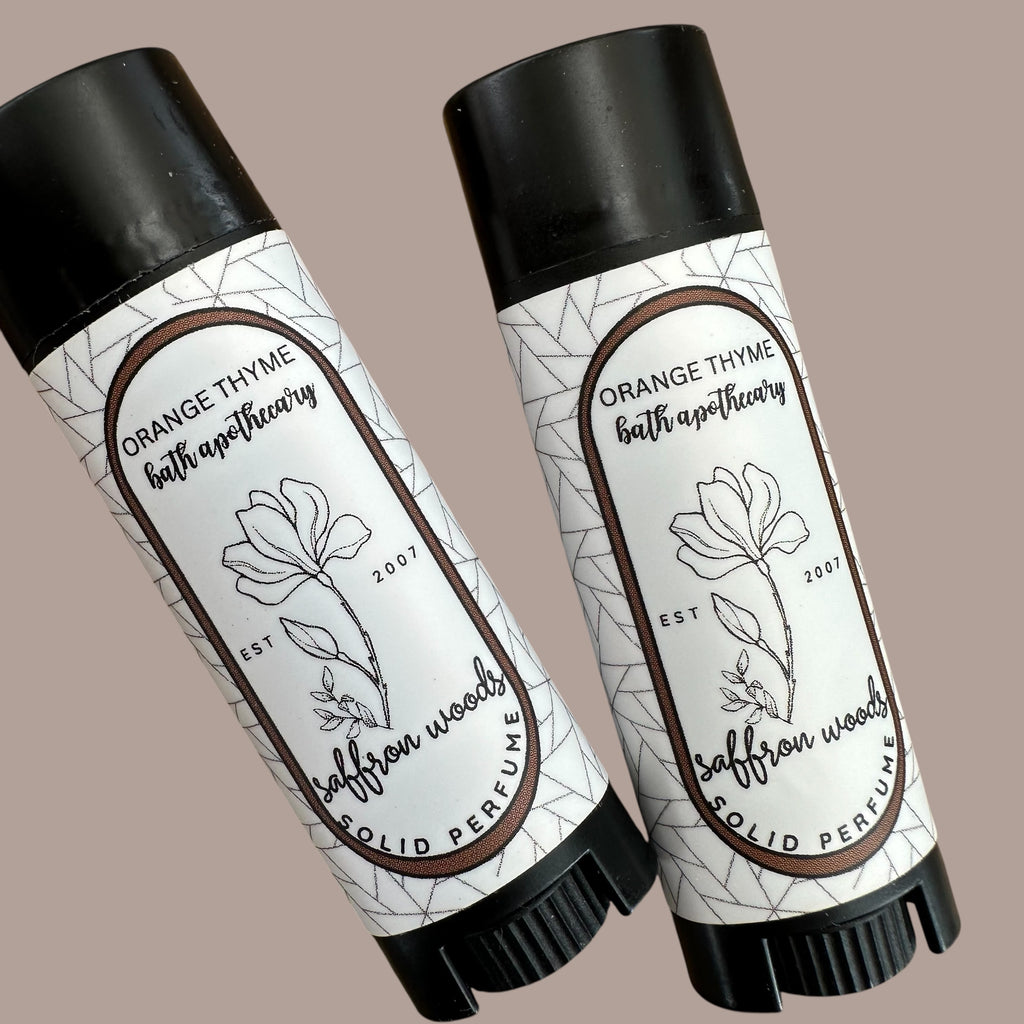 Saffron Woods -Solid Perfume