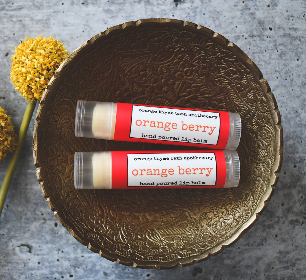 Orange Berry Lip Balm