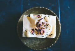 Lemongrass + Rosewater -Olive Oil Soap