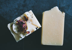 Lemongrass + Rosewater -Olive Oil Soap