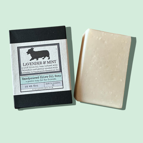 Dog Shampoo Bar - Lavender + Mint