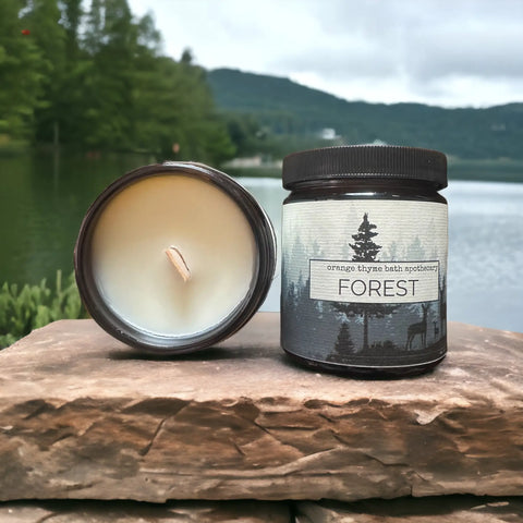 Forest-9oz CANDLE | COCONUT SOY | WOODEN WICK